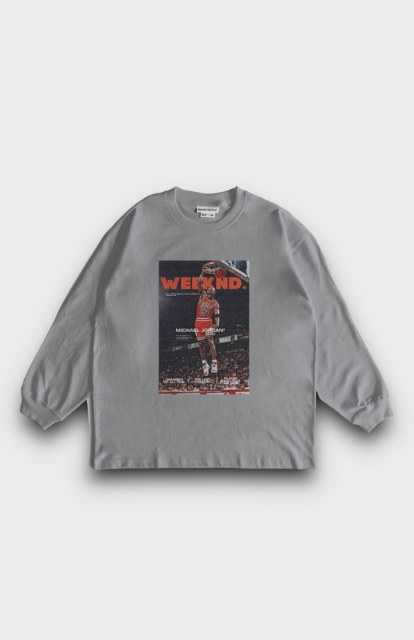 Jordan X Weeknd Magazine Sweater