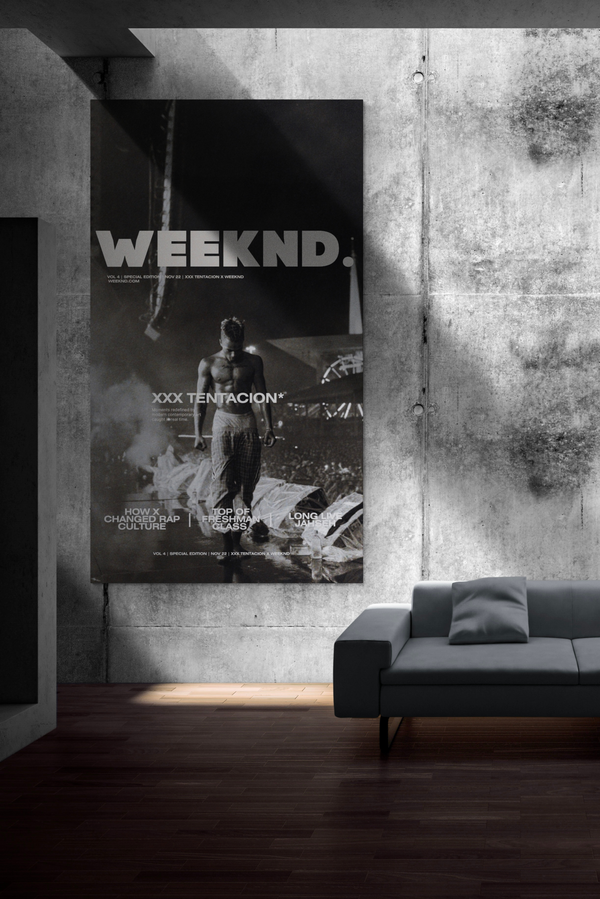 Weekend Magazine X "XXX Tentacion" Poster