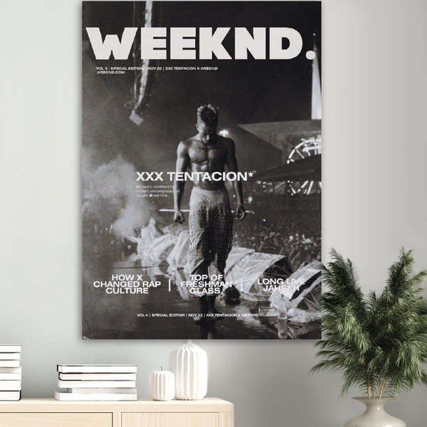 Weekend Magazine X "XXX Tentacion" Poster